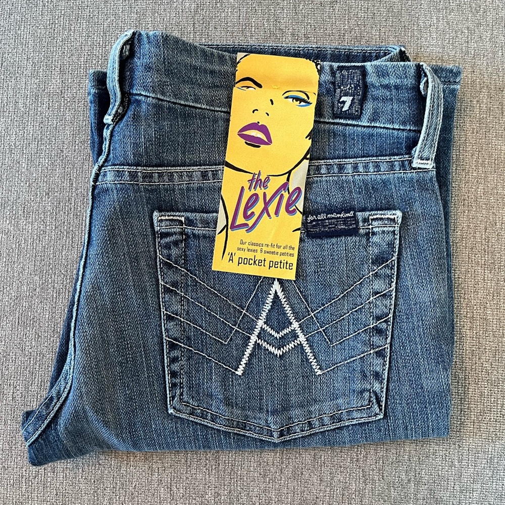 7 For All Mankind Blue Jeans